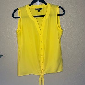 Zac and Rachel Front Tie Button up Blouse